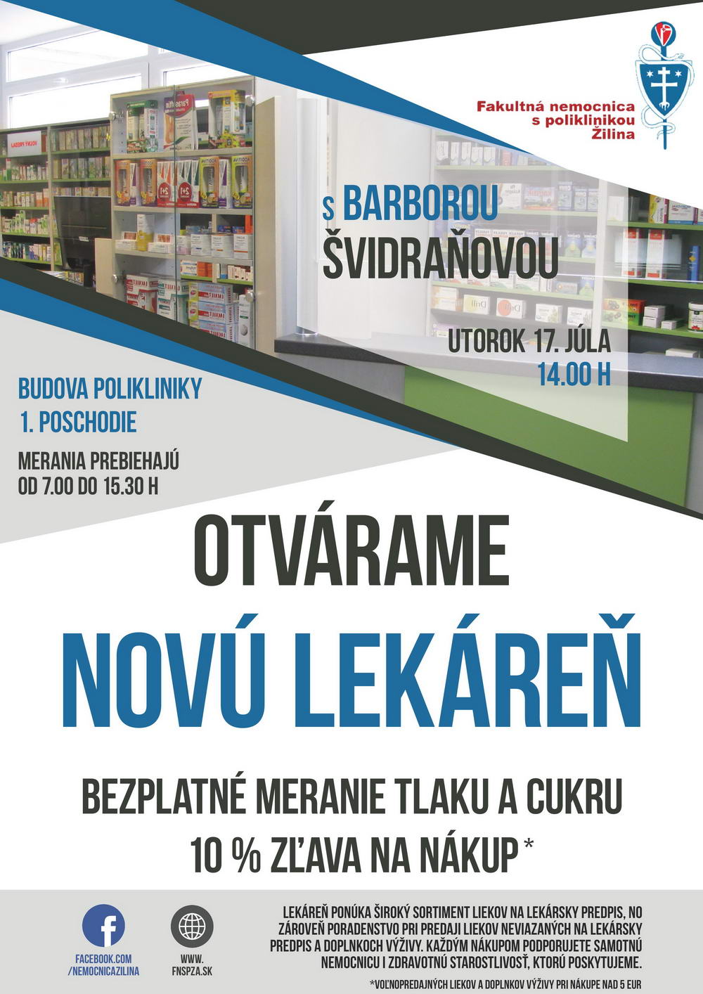 plagát_otvorenie novej lekárne