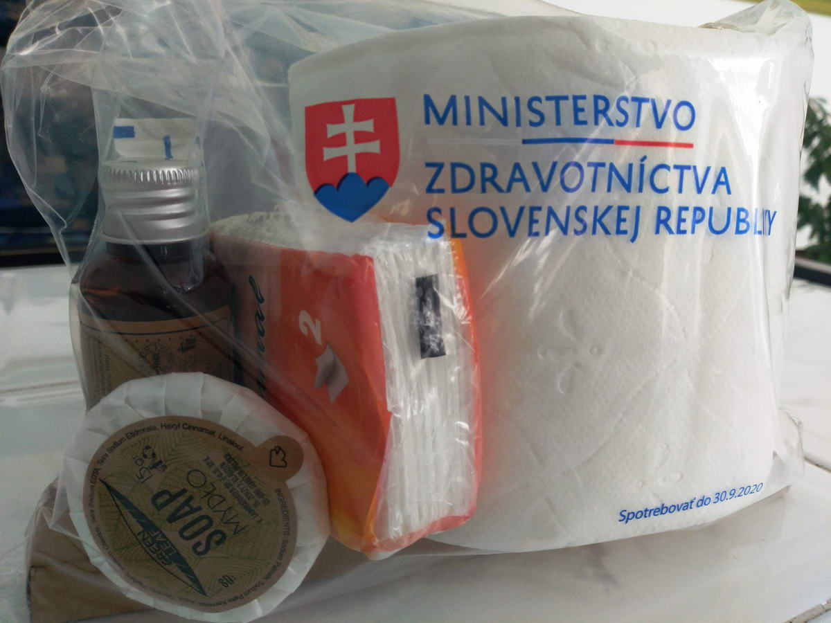 Hygienické balíčky dostanú aj pacienti v žilinskej nemocnici