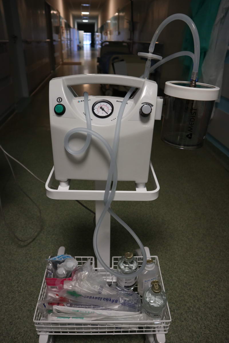 Nová odsávačka na jednotke intenzívnej starostlivosti oddelenia chirurgie Nová odsávačka na jednotke intenzívnej starostlivosti oddelenia chirurgie