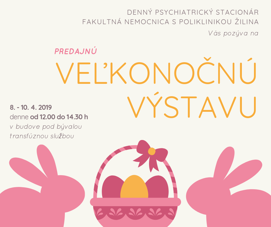 Veľkonočná výstava 2019 plagát Veľkonočná výstava 2019 plagát