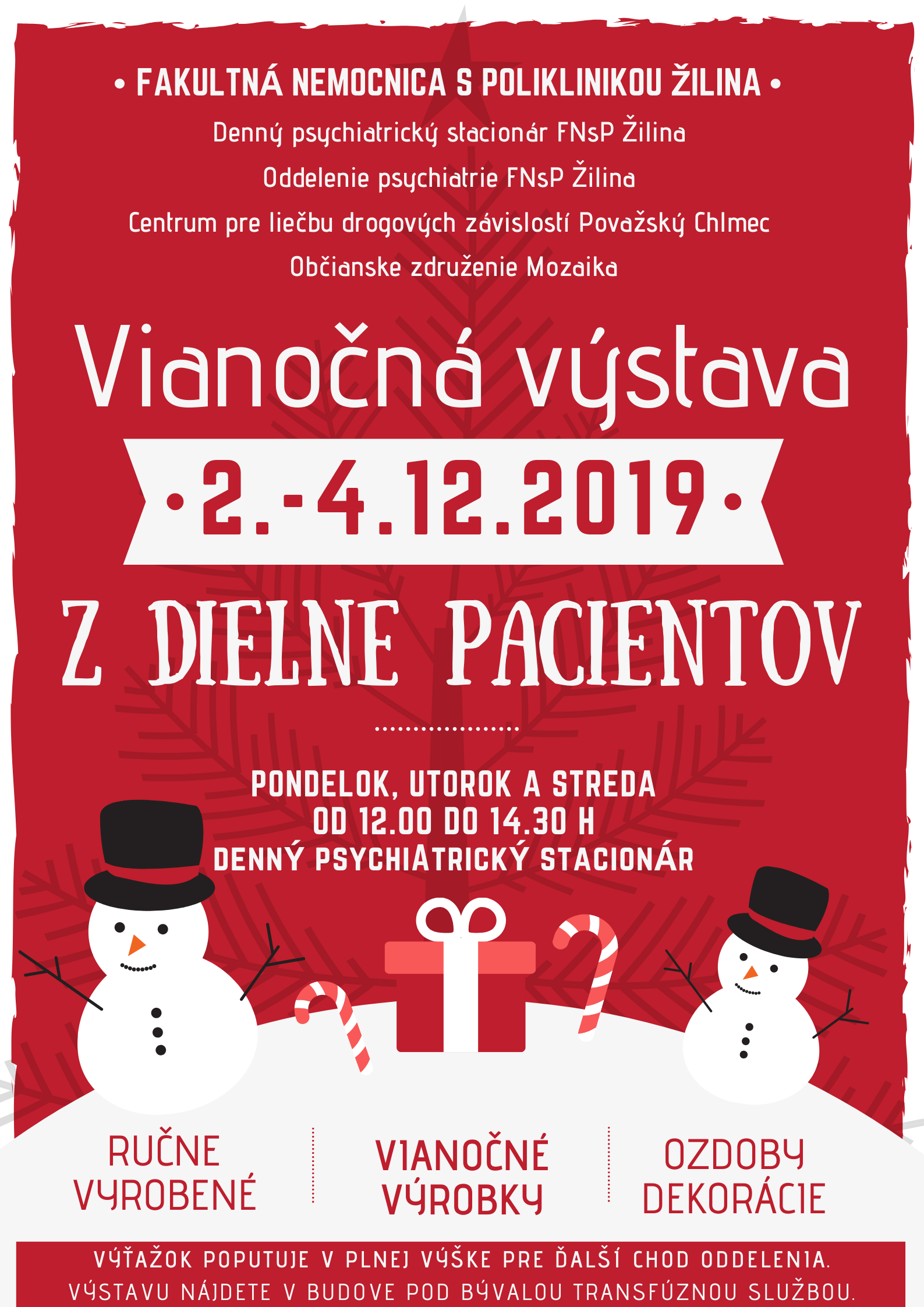 Vianočná výstava 2019 Vianočná výstava 2019