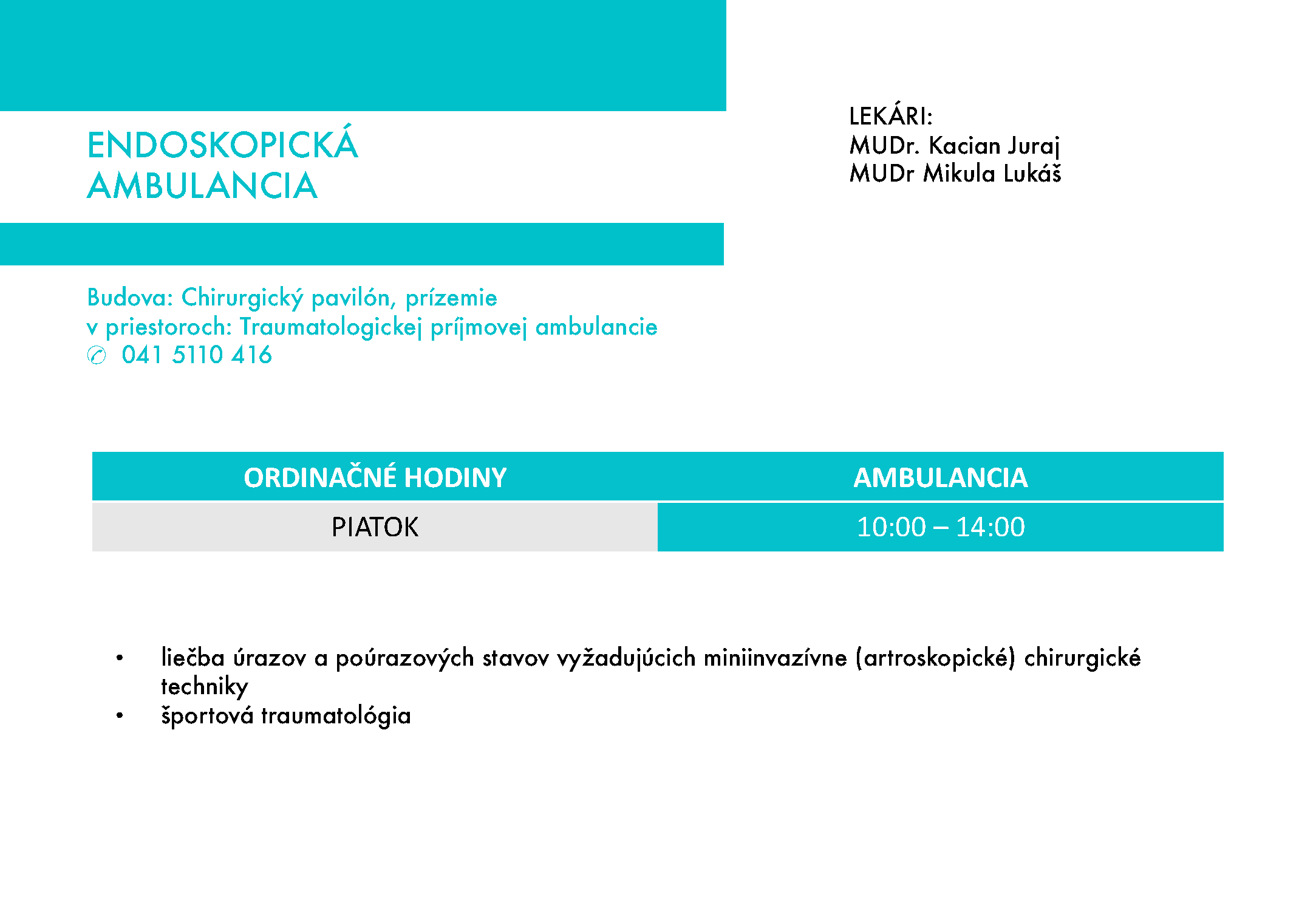 Endoskopická ambulancia